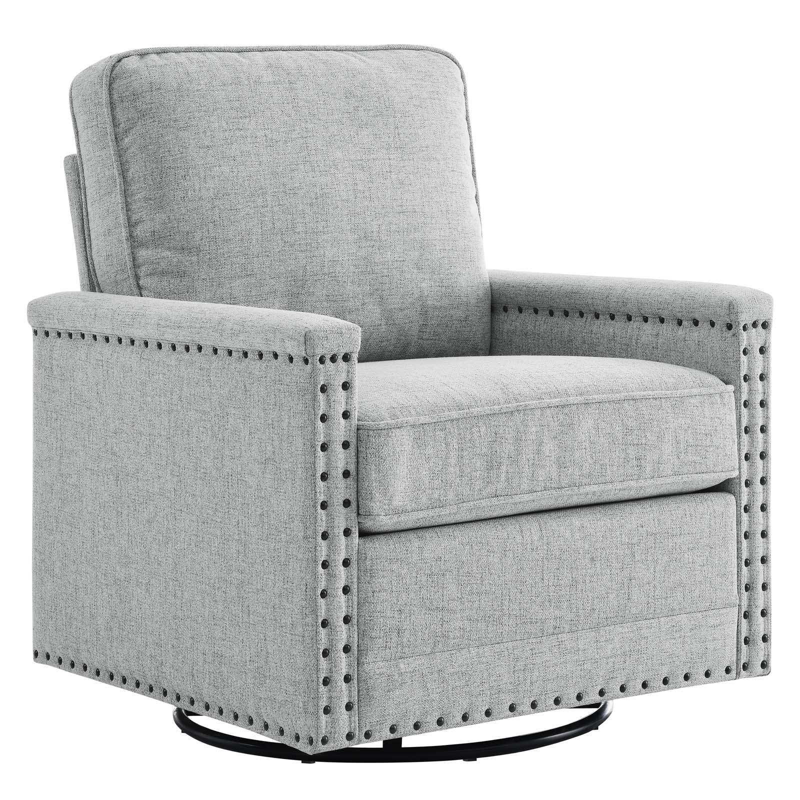 Modway Ashton Upholstered Fabric Swivel Chair | Sofas | 