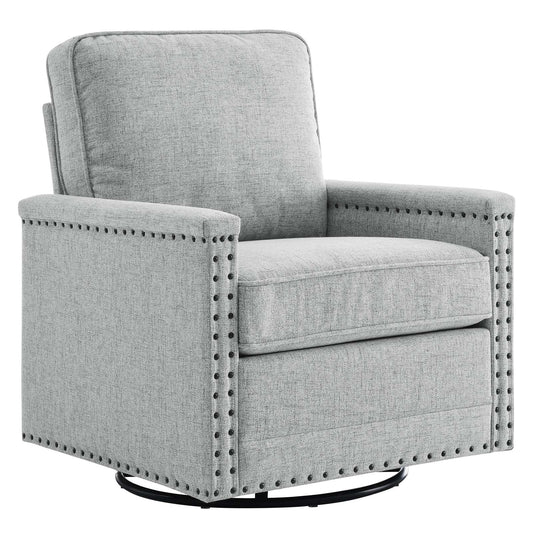 Modway Ashton Upholstered Fabric Swivel Chair | Sofas | 