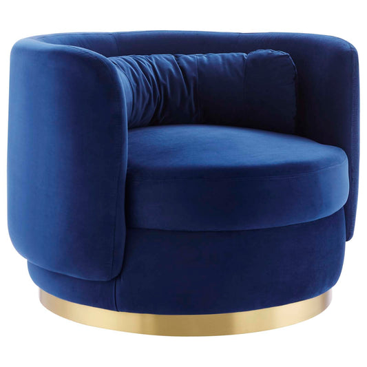 Relish Performance Velvet Performance Velvet Swivel Chair By Modway | Armchairs | Modishstore-2