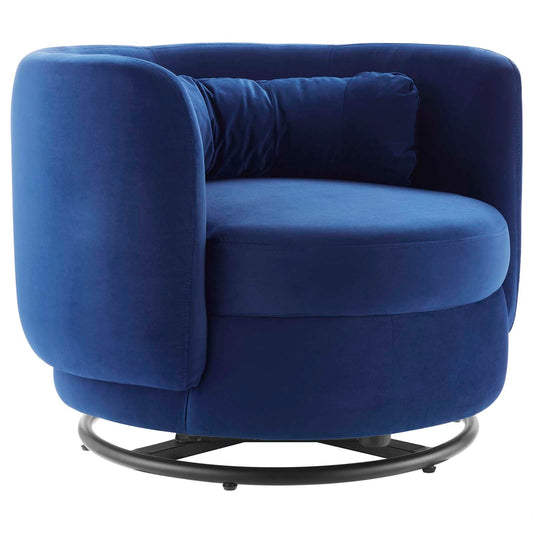 Relish Performance Velvet Performance Velvet Swivel Chair By Modway | Armchairs | Modishstore-4