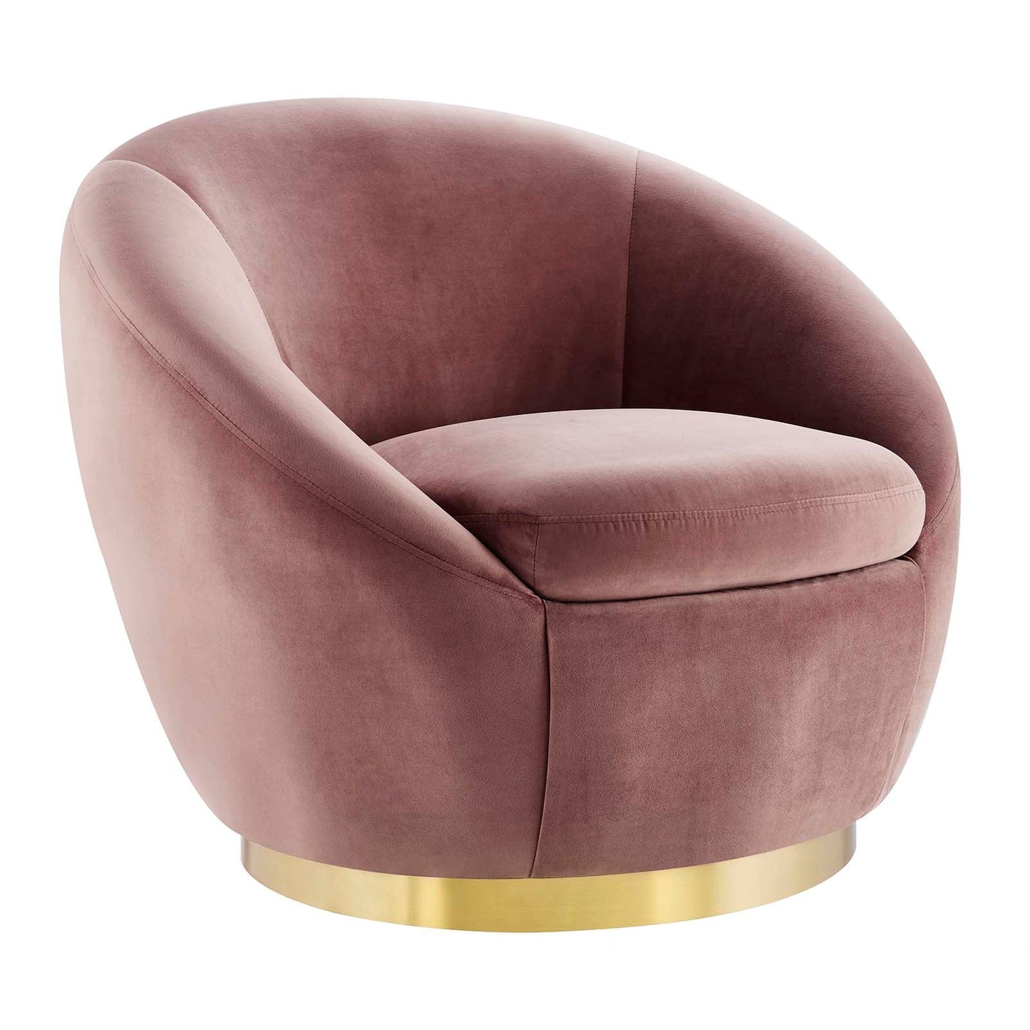 Buttercup Performance Velvet Performance Velvet Swivel Chair By Modway | Armchairs