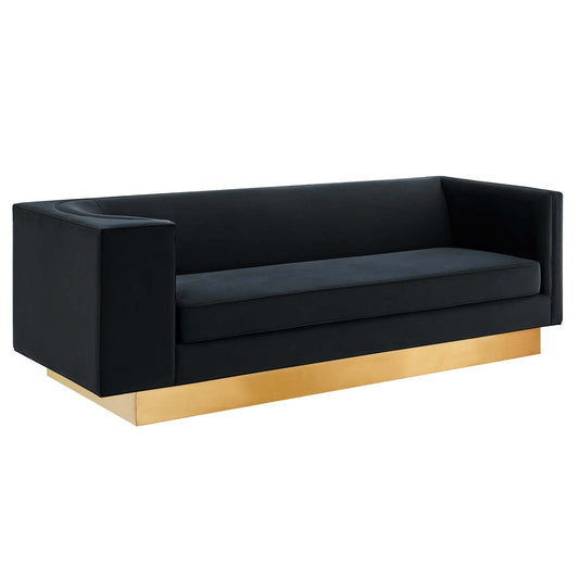 Eminence Upholstered Performance Velvet Sofa By Modway | Sofas