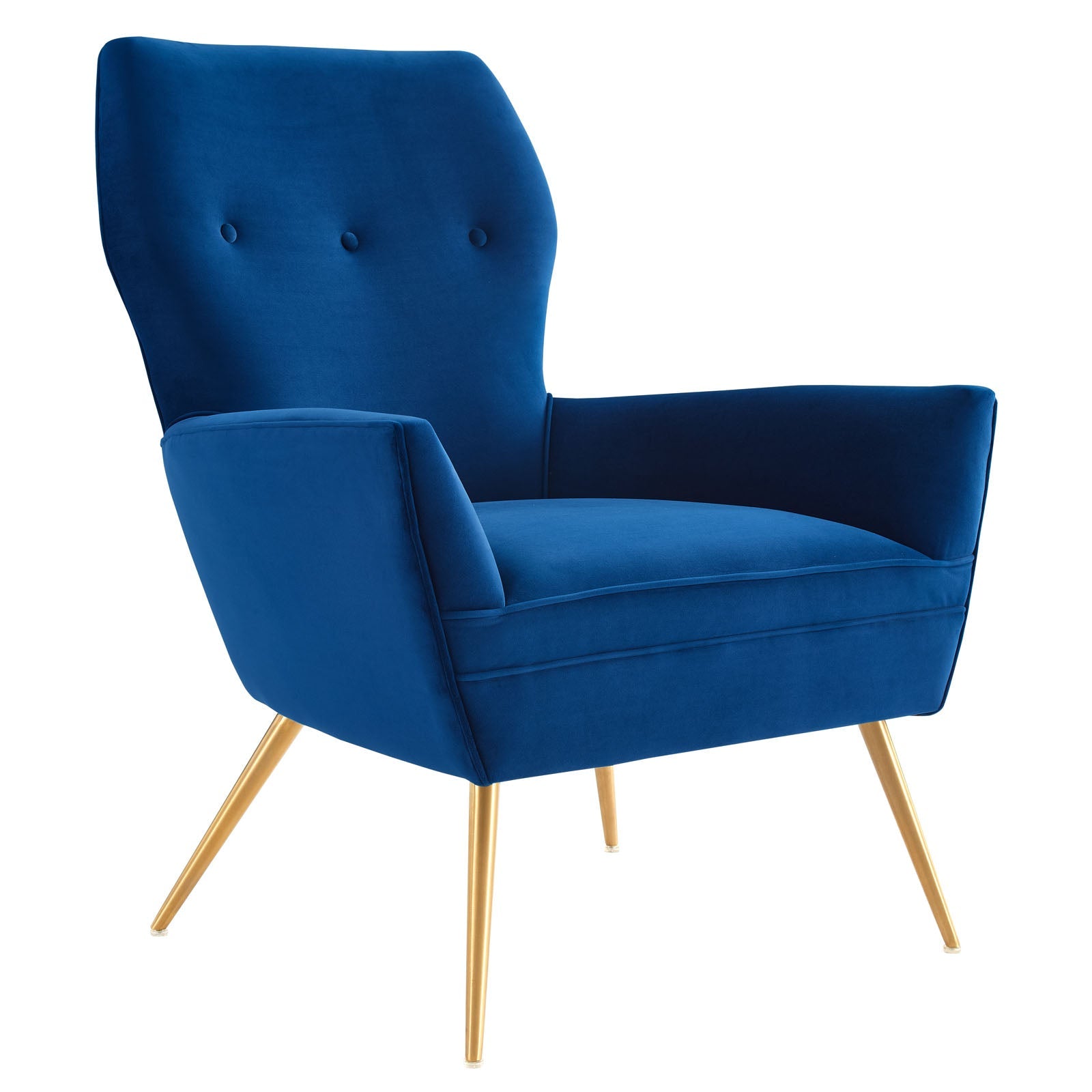 Renata Button Tufted Performance Velvet Armchair By Modway | Armchairs | Modishstore-2