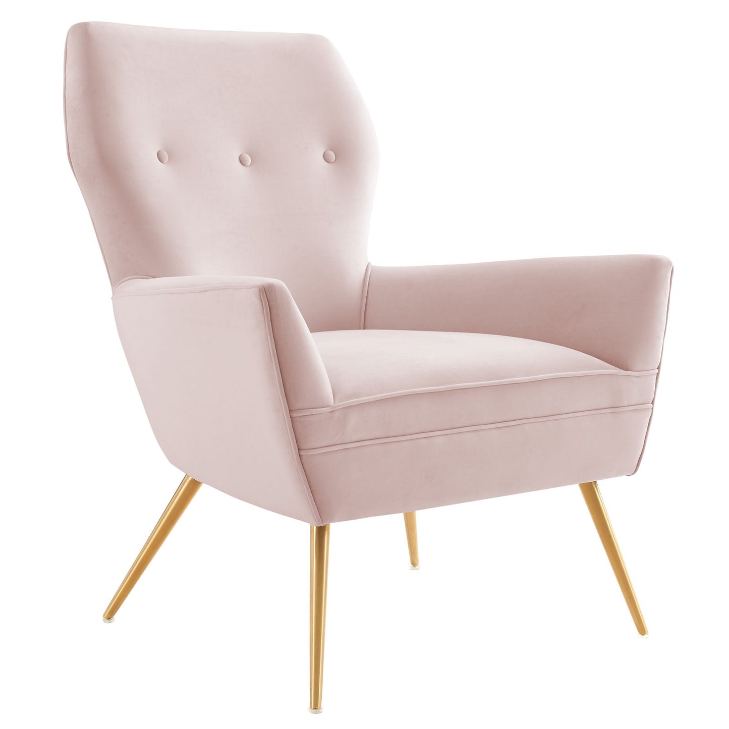 Renata Button Tufted Performance Velvet Armchair By Modway | Armchairs | Modishstore-3