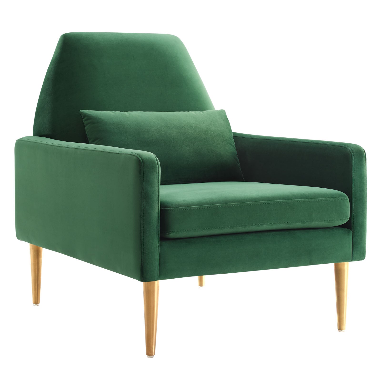 Liliana Performance Velvet Armchair By Modway | Armchairs | 