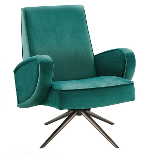 Superior Performance Velvet Swivel Chair By Modway | Lounge Chairs | Modishstore - 2