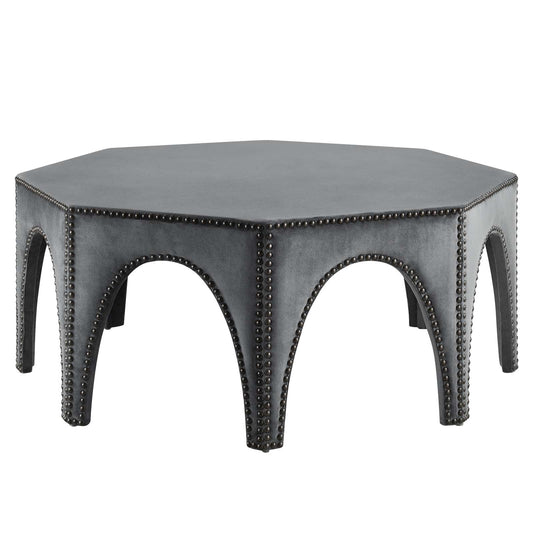 Victory Performance Velvet Ottoman By Modway | Ottomans | Modishstore