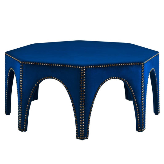 Victory Performance Velvet Ottoman By Modway | Ottomans | Modishstore - 3
