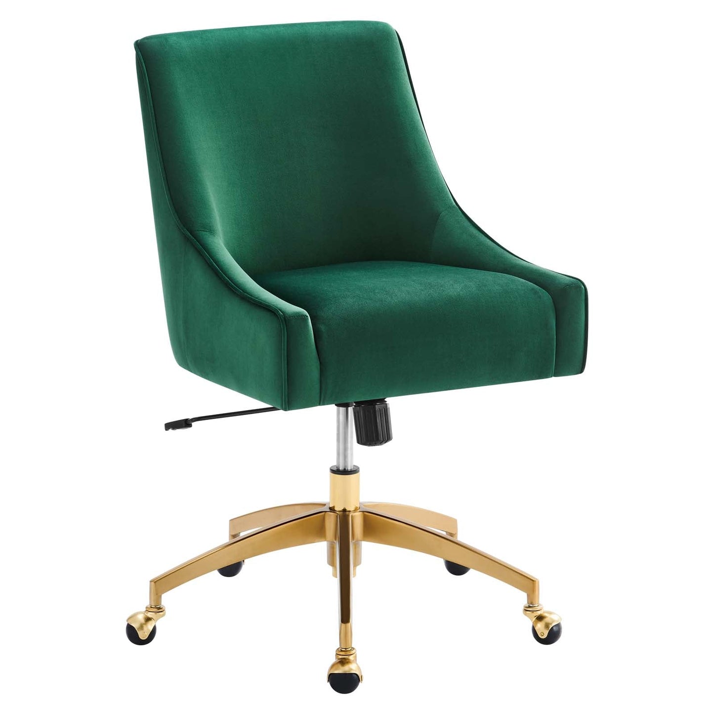 Discern Performance Velvet Office Chair By Modway - EEI-5079-GRN | Office Chairs |  Modishstore