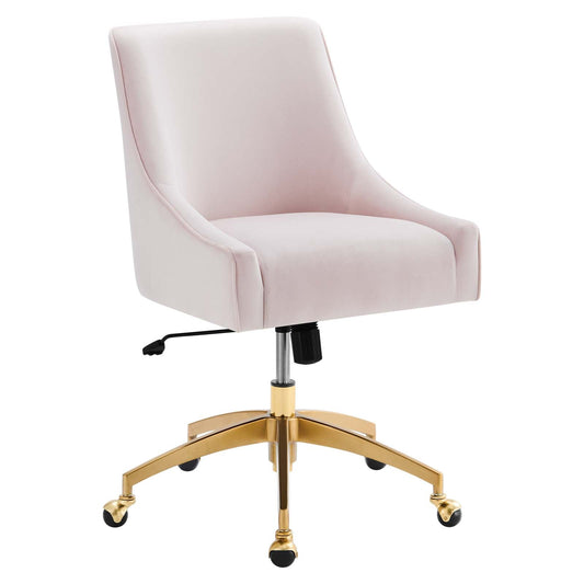 Discern Performance Velvet Office Chair By Modway - EEI-5079-GRN | Office Chairs |  Modishstore - 5