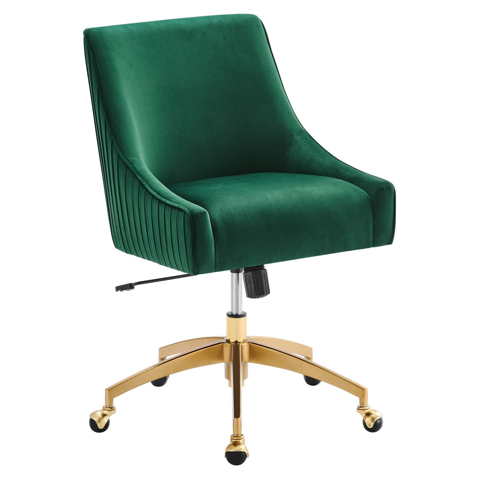 Discern Performance Velvet Office Chair By Modway - EEI-5080-GRN | Dining Chairs |  Modishstore
