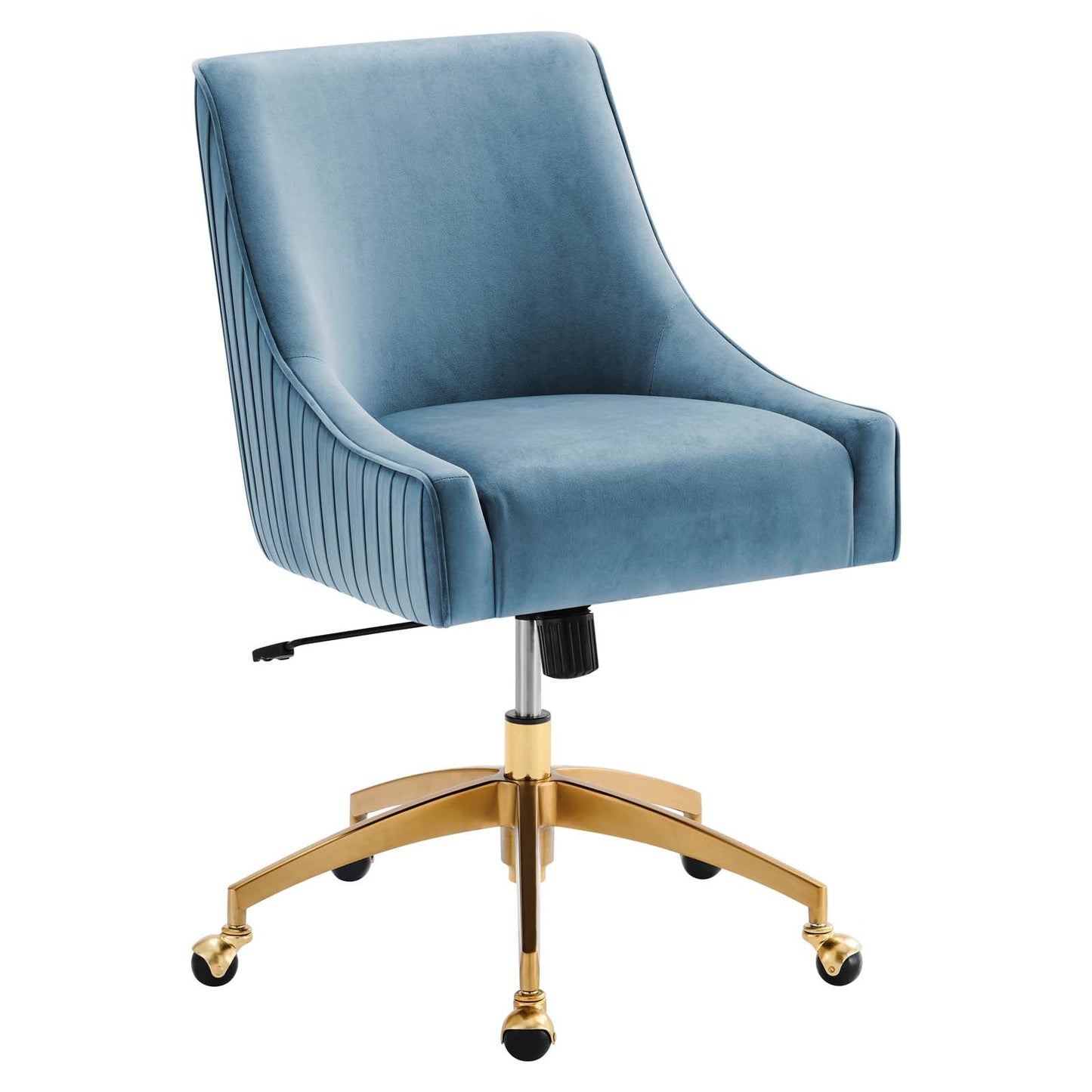 Discern Performance Velvet Office Chair By Modway - EEI-5080-GRN | Dining Chairs |  Modishstore - 3
