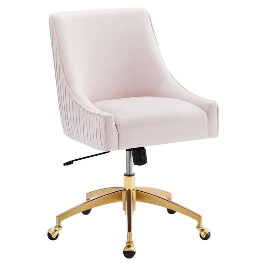 Discern Performance Velvet Office Chair By Modway - EEI-5080-GRN | Dining Chairs |  Modishstore - 5