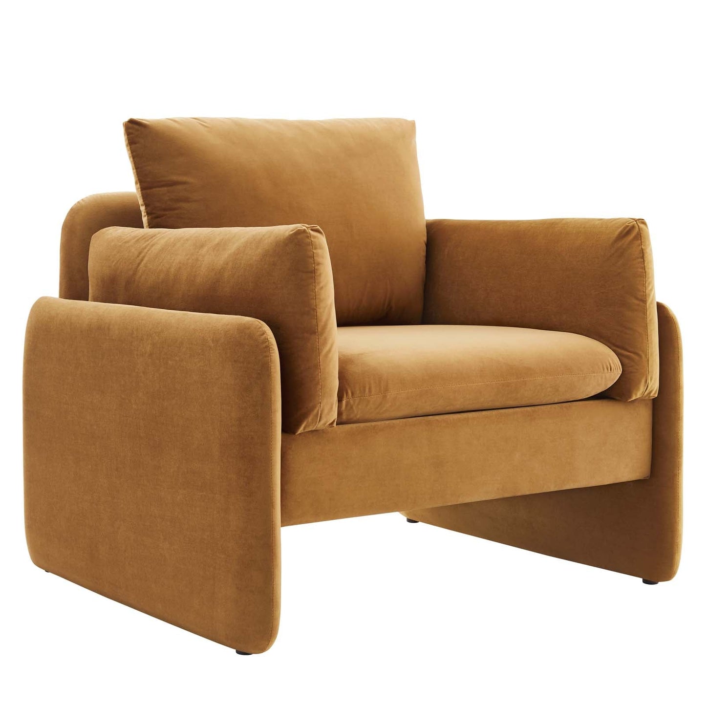 Modway Indicate Performance Velvet Armchair | Armchairs | 