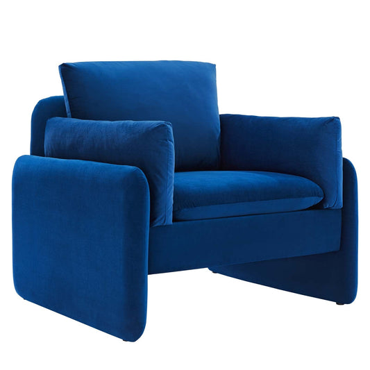 Modway Indicate Performance Velvet Armchair | Armchairs | 
