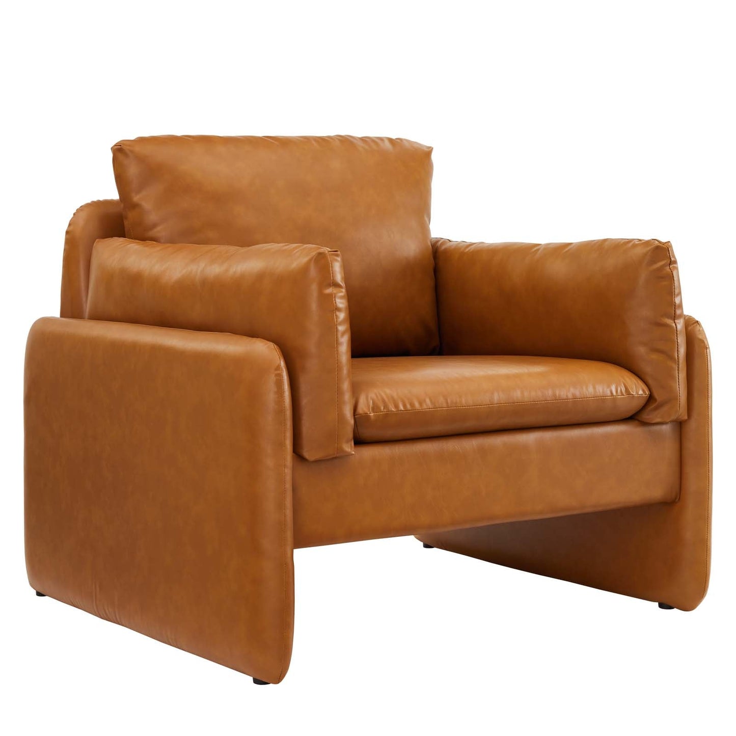 Modway Indicate Vegan Leather Armchair | Armchairs