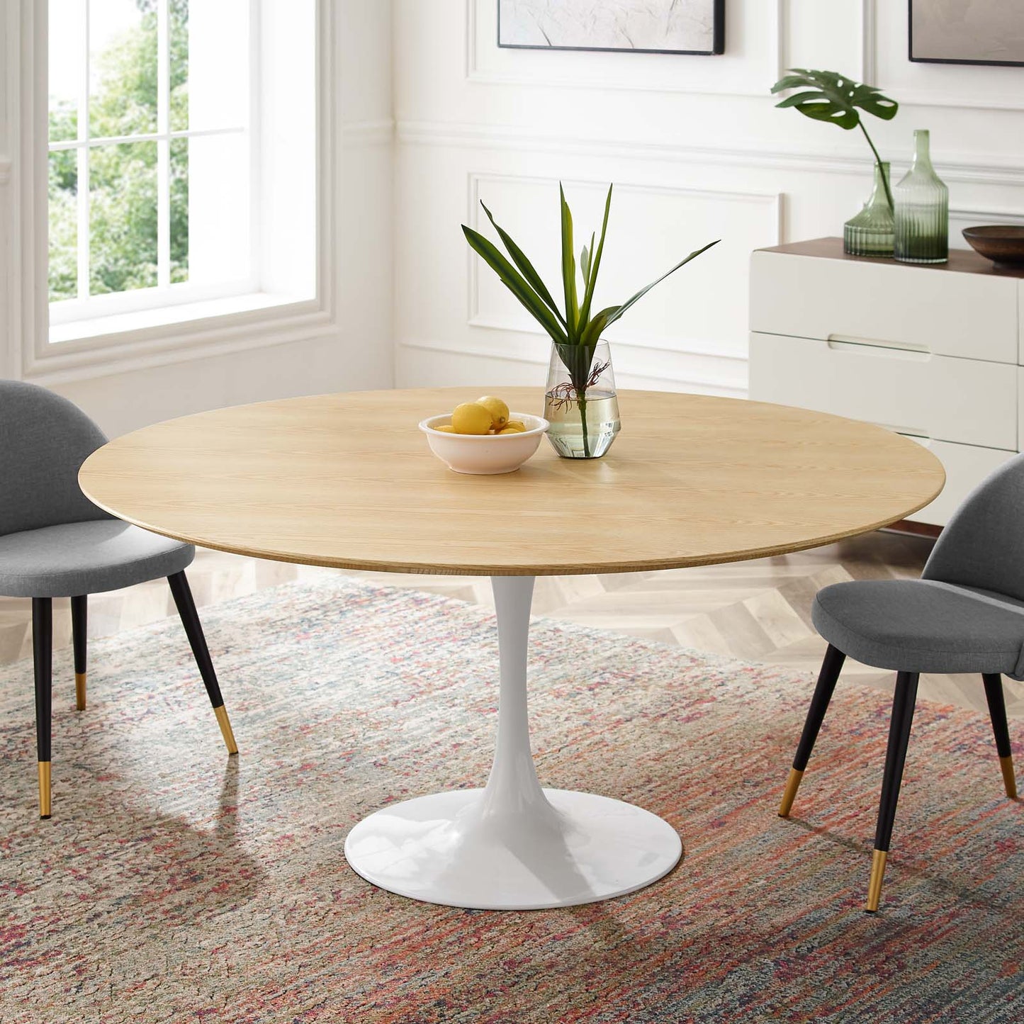 Modway Lippa 60" Dining Table | Dining Tables | Modishstore