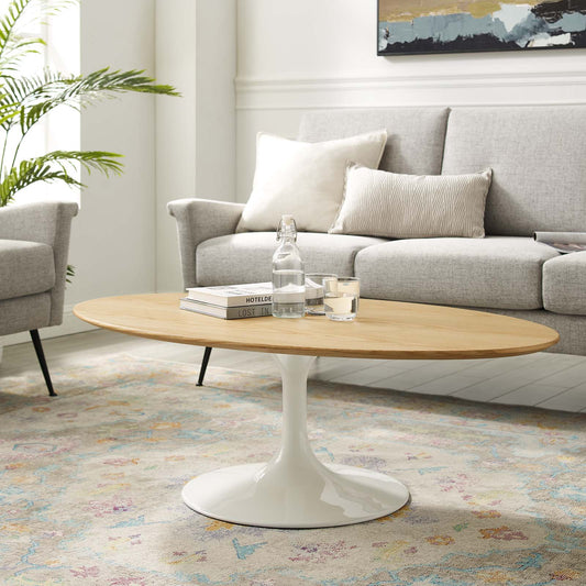 Lippa 48" Oval Coffee Table By Modway - EEI-5190 | Coffee Tables