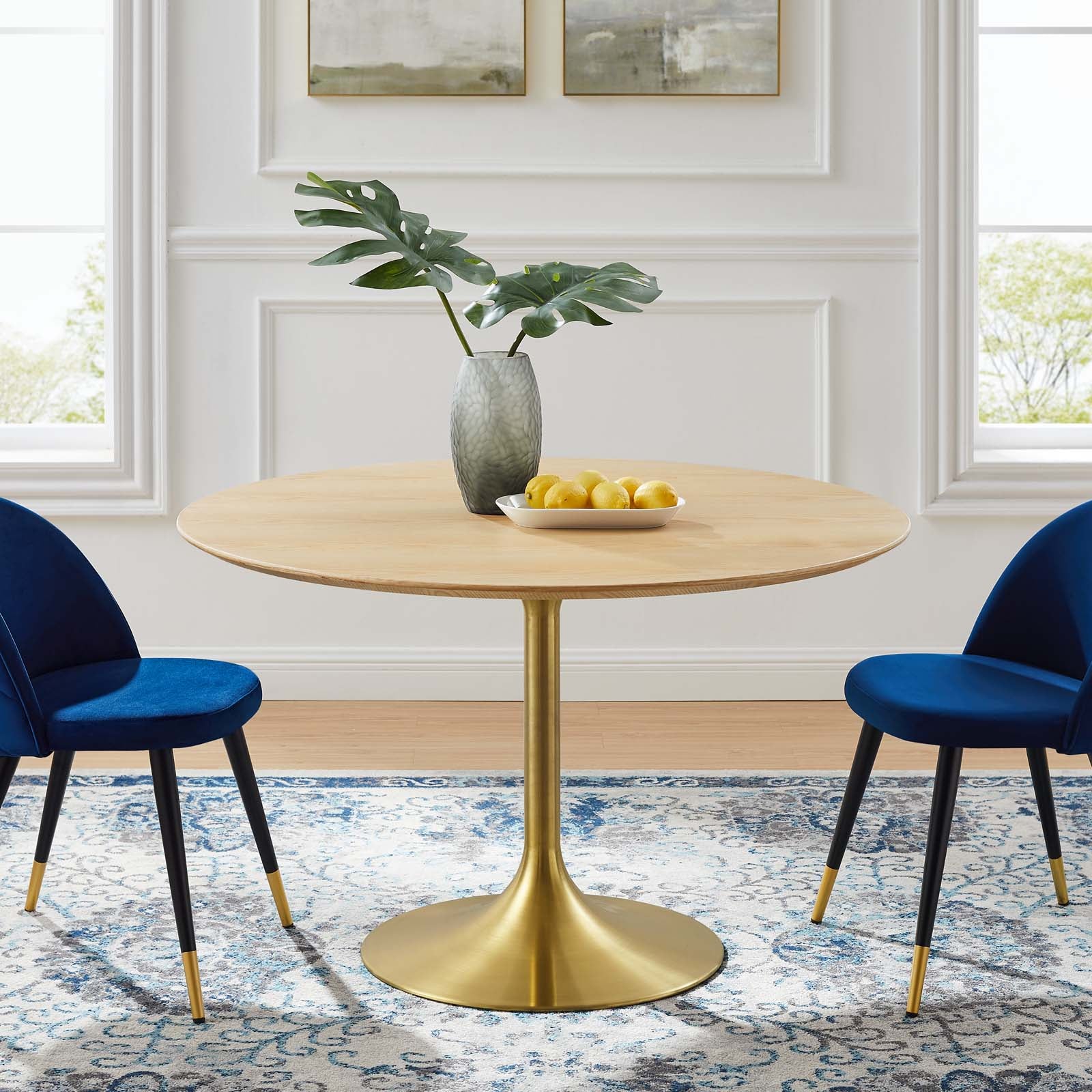 Modway Lippa 47" Wood Dining Table | Dining Tables | Modishstore