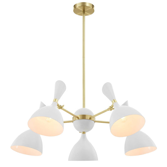 Modway Declare 5-Light 6" Arm Pendant | Pendant Lamps | 