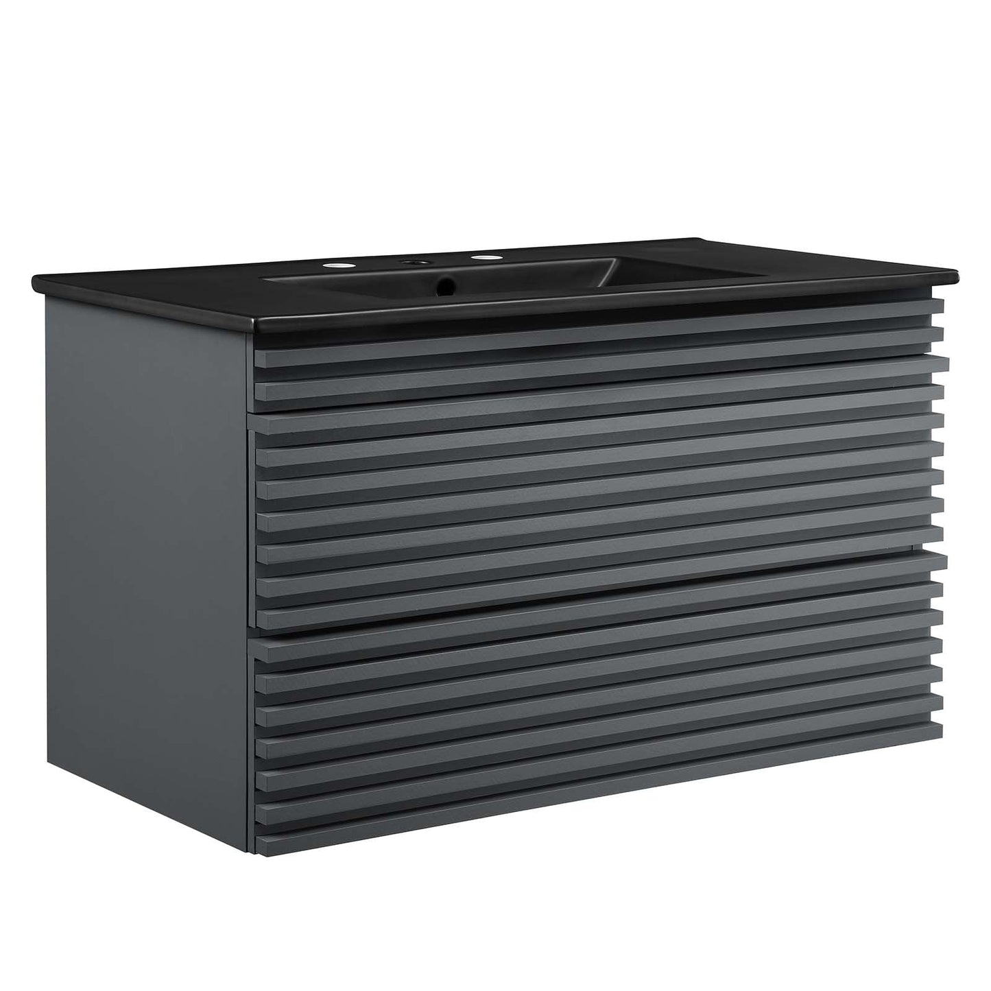 Modway Render 36" Wall-Mount Bathroom Vanity | Bathroom Accessories | Modishstore-3