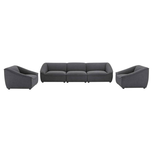 Modway Comprise 5-Piece Living Room Set | Sofas