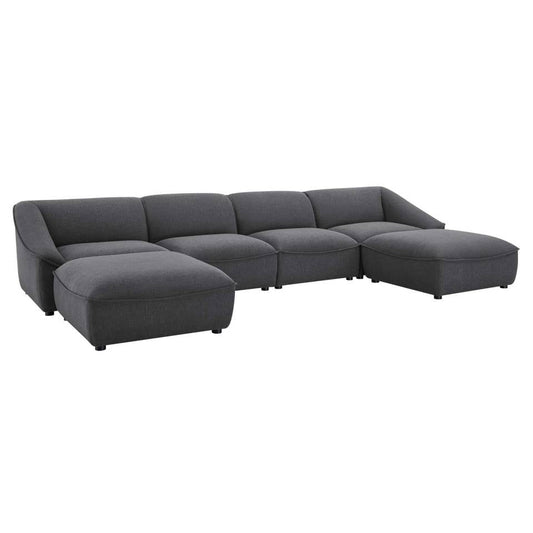 Modway Comprise 6-Piece Living Room Set | Sofas