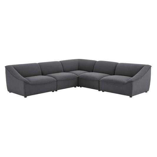 Modway Comprise 5-Piece Sectional Sofa | Sofas