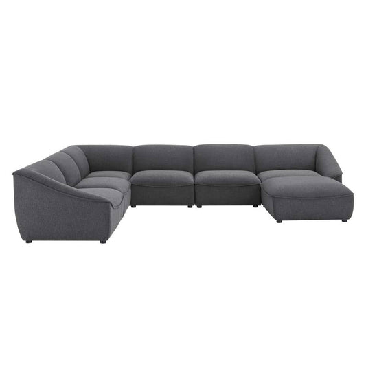 Modway Comprise 7-Piece Sectional Sofa | Outdoor Sofas, Loveseats & Sectionals