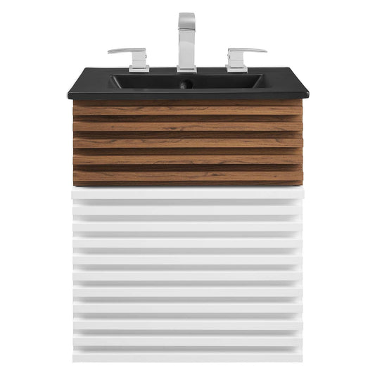 Modway Render 18" Wall-Mount Bathroom Vanity | Bathroom Accessories | Modishstore-5