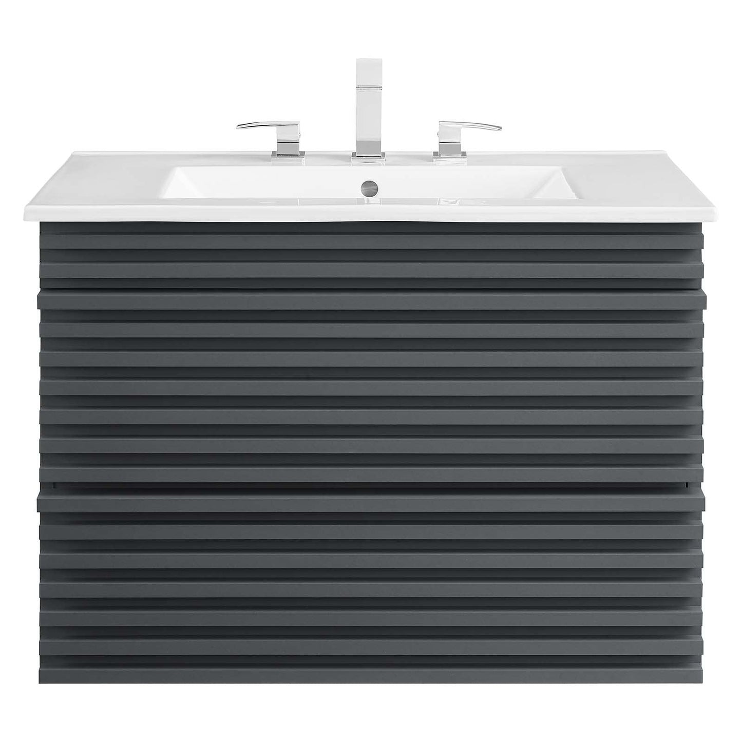 Modway Render 30" Wall-Mount Bathroom Vanity | Bathroom Accessories | Modishstore-3