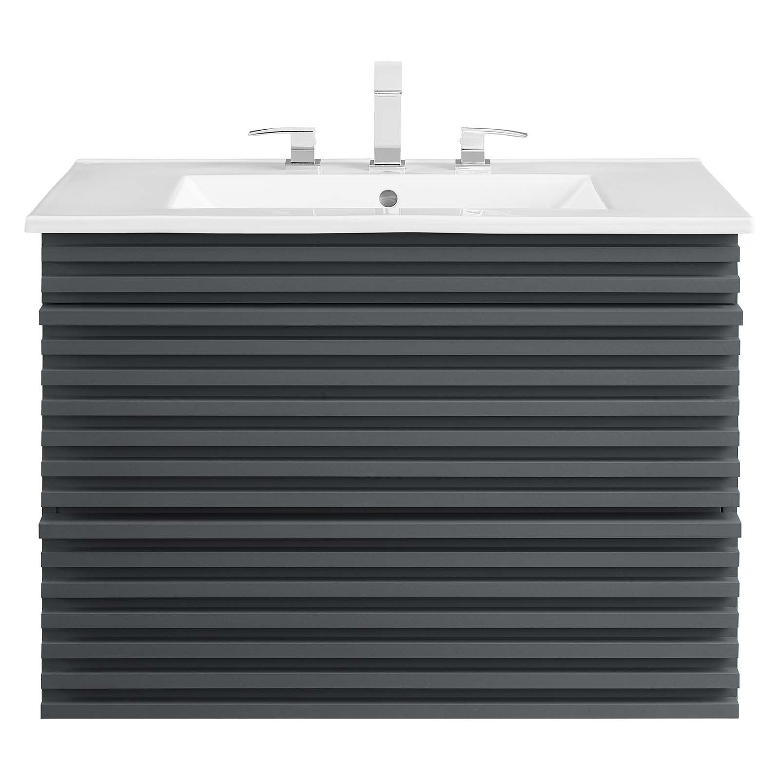 Modway Render 30" Wall-Mount Bathroom Vanity | Bathroom Accessories | Modishstore-3