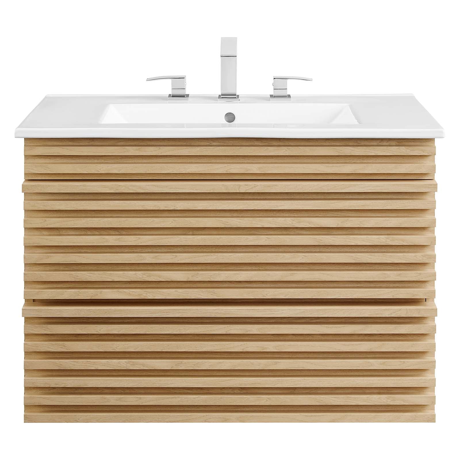 Modway Render 30" Wall-Mount Bathroom Vanity | Bathroom Accessories | Modishstore-4