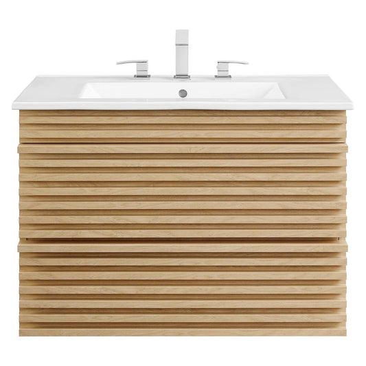 Modway Render 30" Wall-Mount Bathroom Vanity | Bathroom Accessories | Modishstore-4