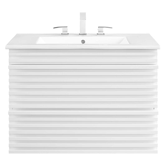 Modway Render 30" Wall-Mount Bathroom Vanity | Bathroom Accessories | Modishstore-6