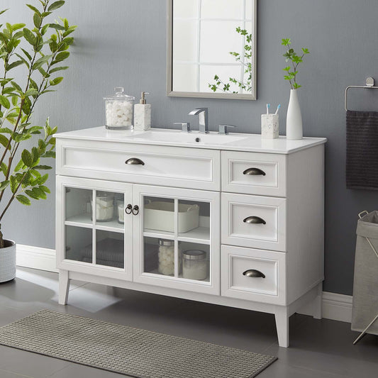 Modway Isle 48" Bathroom Vanity Cabinet | Bathroom Accessories