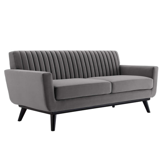 Modway Engage Channel Tufted Performance Velvet Loveseat | Loveseats | 