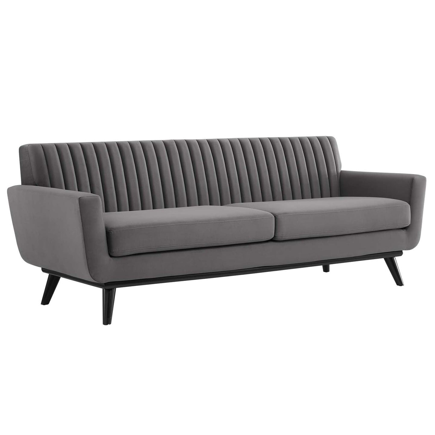 Modway Engage Channel Tufted Performance Velvet Sofa | Sofas | 