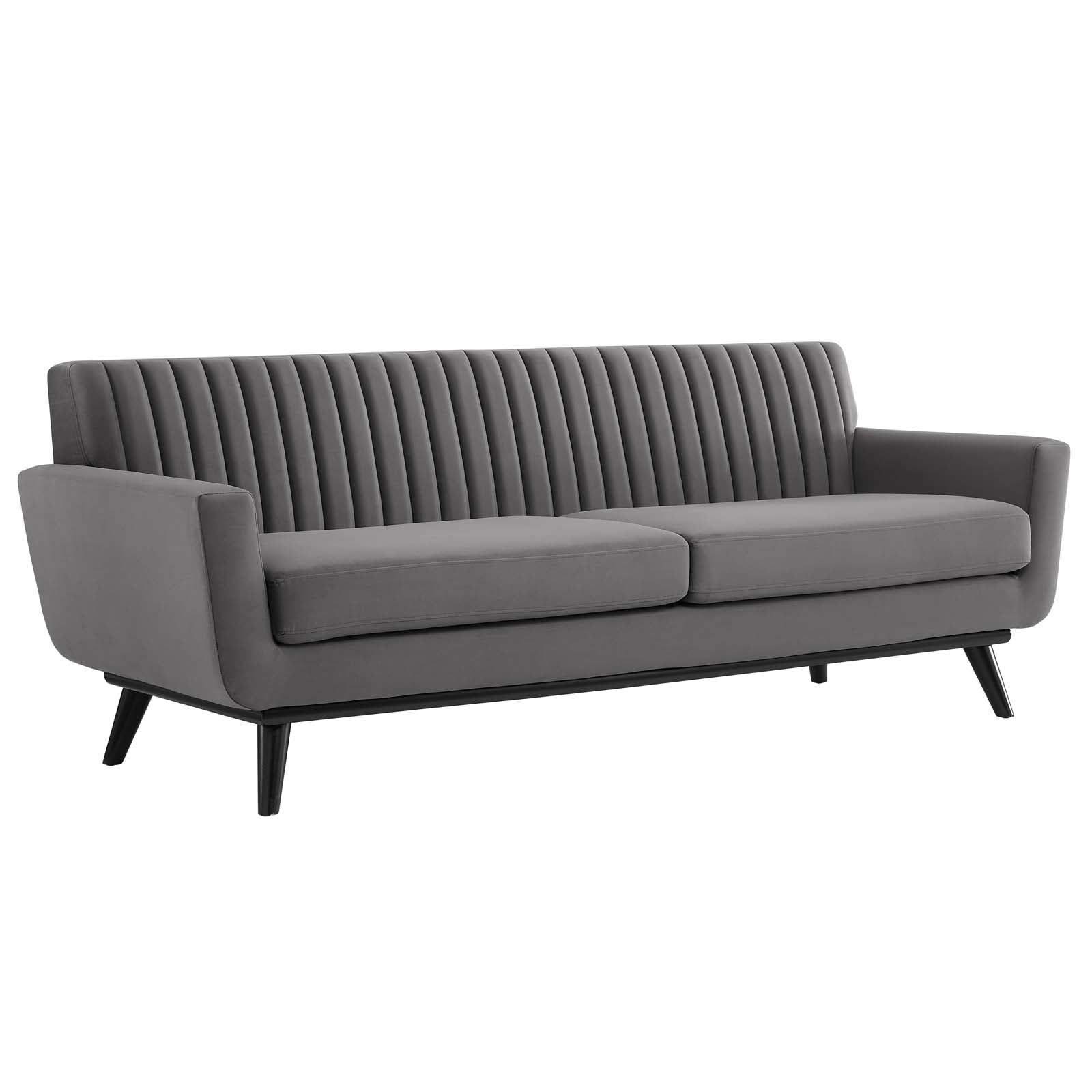 Modway Engage Channel Tufted Performance Velvet Sofa | Sofas | 