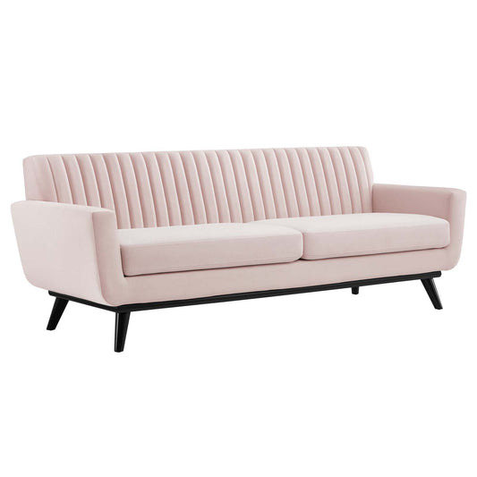 Modway Engage Channel Tufted Performance Velvet Sofa | Sofas | 