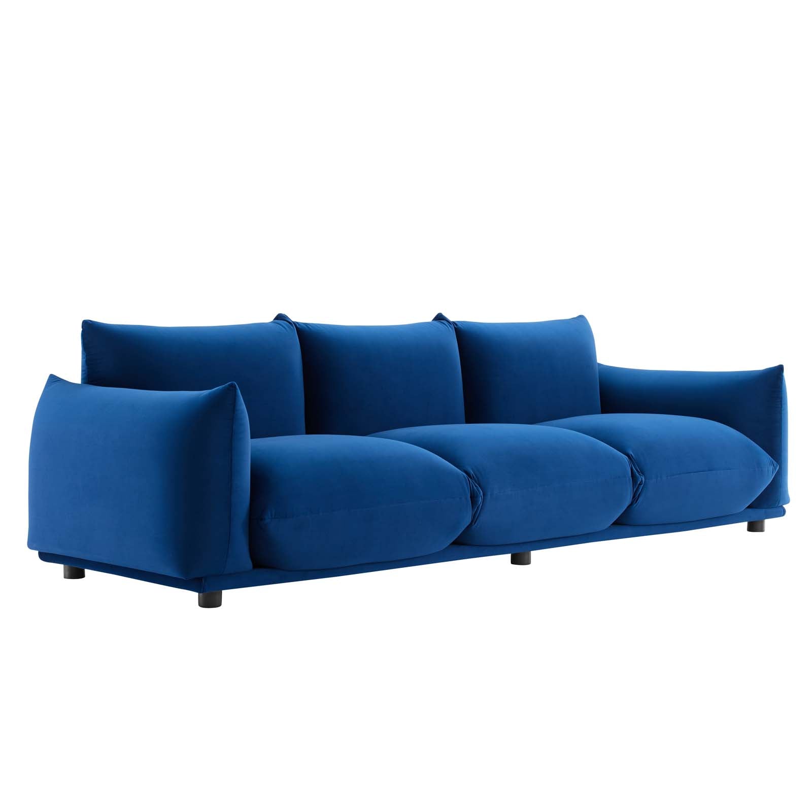 Modway Copious Performance Velvet Sofa | Sofas | 