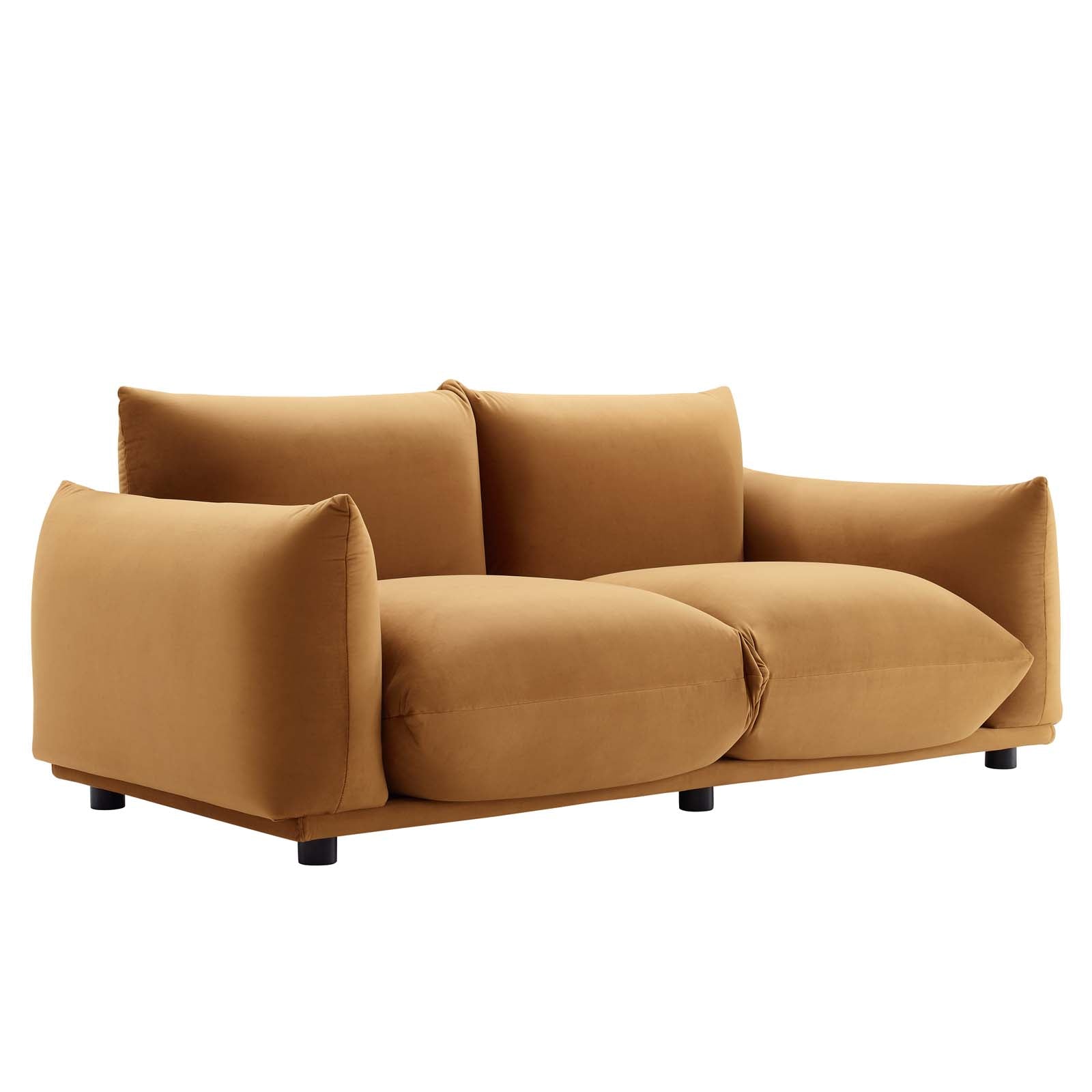 Modway Copious Performance Velvet Loveseat | Loveseats