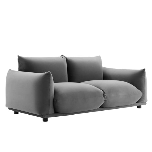 Modway Copious Performance Velvet Loveseat | Loveseats | 