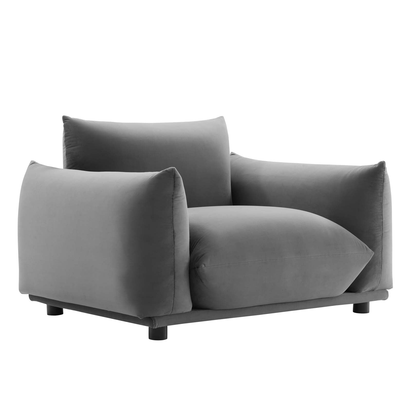 Modway Copious Performance Velvet Armchair | Armchairs | 