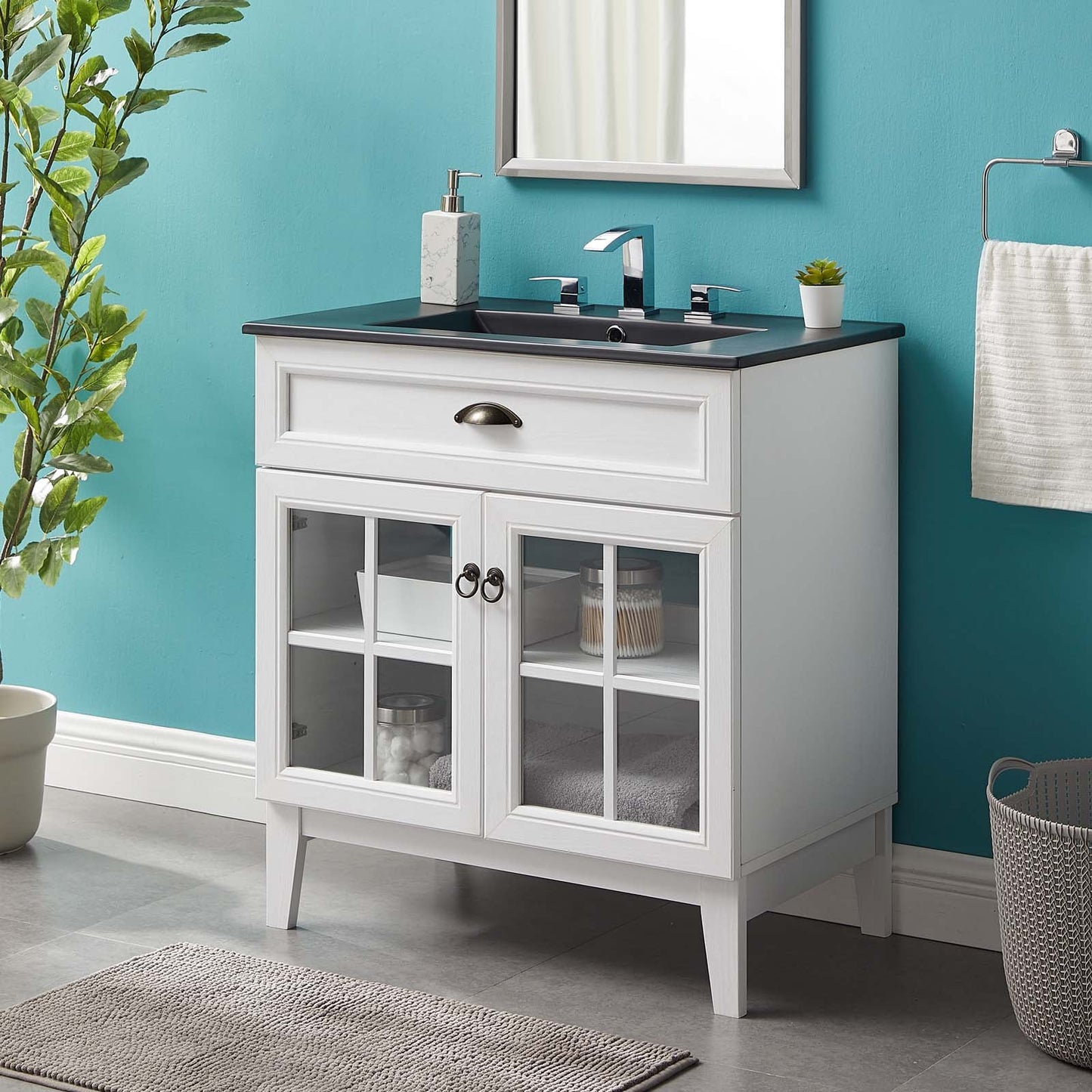 Modway Isle 30" Bathroom Vanity Cabinet | Bathroom Accessories