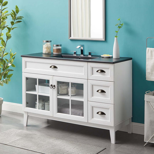 Modway Isle 48" Bathroom Vanity Cabinet | Bathroom Accessories