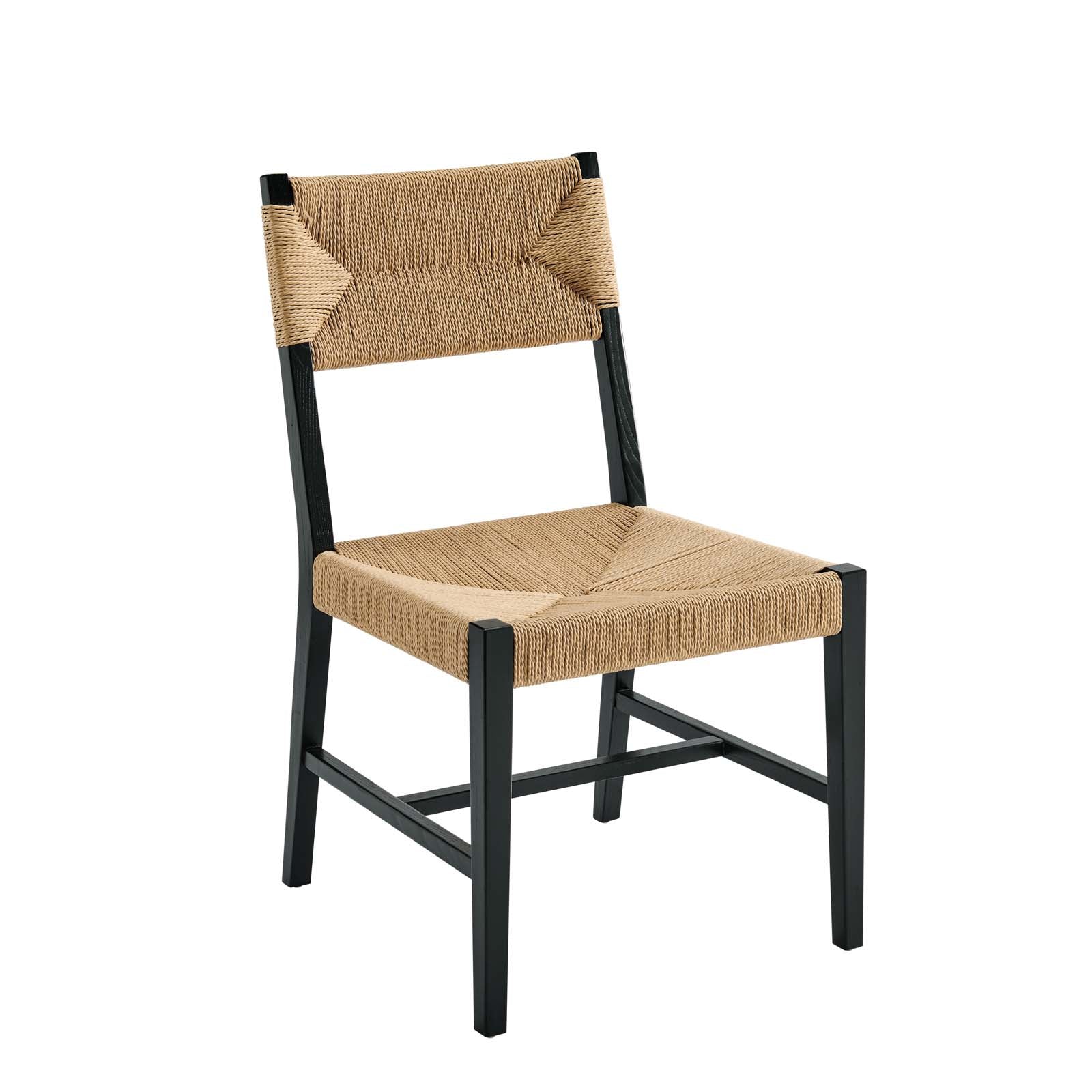 Bodie Wood Dining Chair By Modway - EEI-5489-BLK-NAT | Dining Chairs |  Modishstore