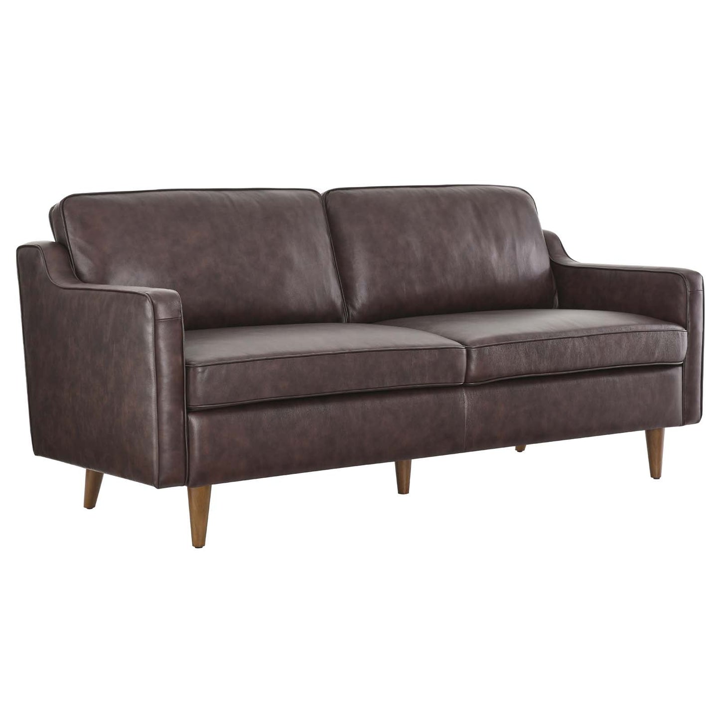 Impart Genuine Leather Sofa By Modway | Sofas