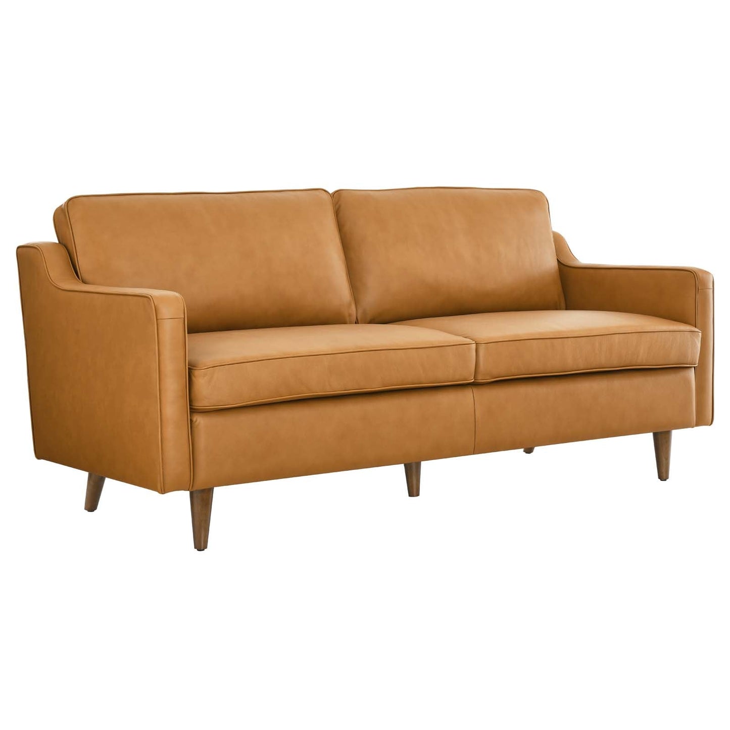 Impart Genuine Leather Sofa By Modway | Sofas | 