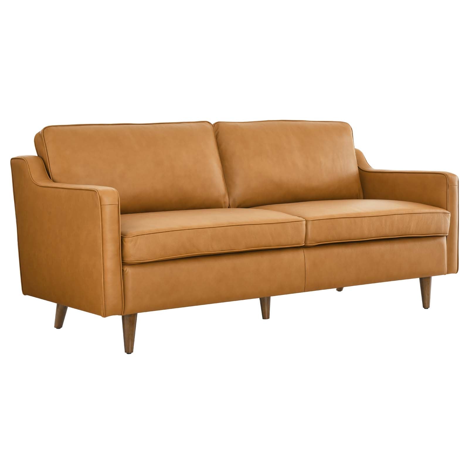 Impart Genuine Leather Sofa By Modway | Sofas | 